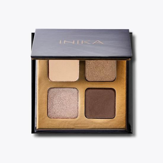 Inika Eyeshadow Quad Flowers