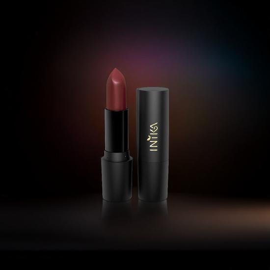 Inika Vegan Lipstick Auburn Ambition