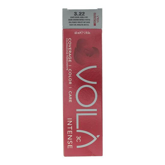Intercosmo Voila 3c Hair Colour 3.22 Dark Brown Intense Purple 60ml