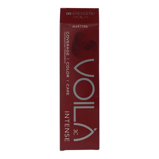 Intercosmo Voila 3c Hair Colour 4.53 Medium Mahogany Golden Brown 60ml