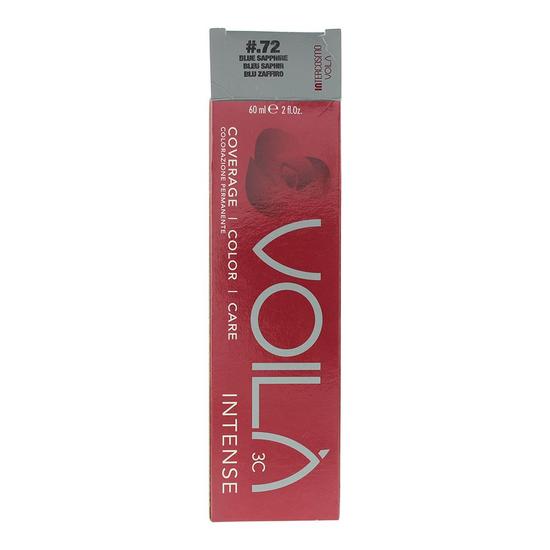 Intercosmo Voila 3c Hair Colour #.72 Blue Sapphire 60ml