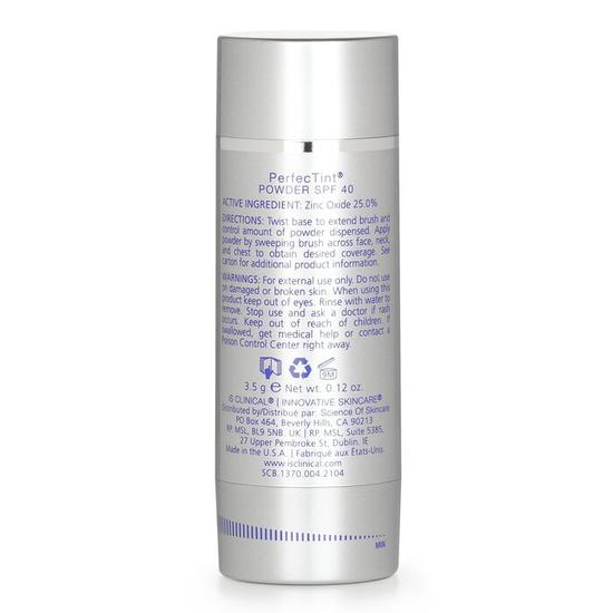 iS Clinical Perfectint Powder SPF 40 Sunscreen Cream 3.5g