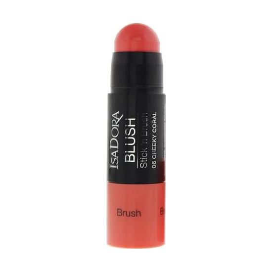 IsaDora Blush Stick'n Brush 06 Cheeky Coral