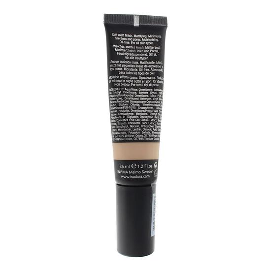 IsaDora Natural Matte Oil-Free 10 Porcelain Foundation 35ml