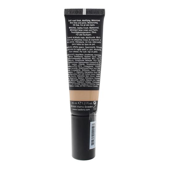 IsaDora Natural Matte Oil-Free Foundation 23 Caramel