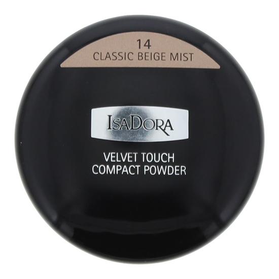 IsaDora Velvet Touch 14 Classic Beige Mist Compact Powder 10g