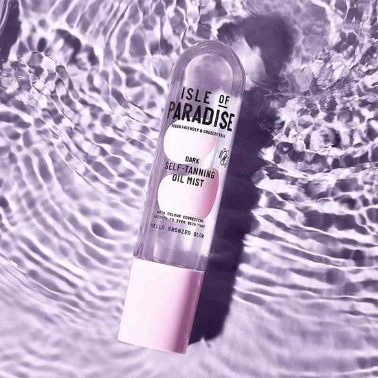 Isle of Paradise Self-Tanning Oil Mist Peach - Light