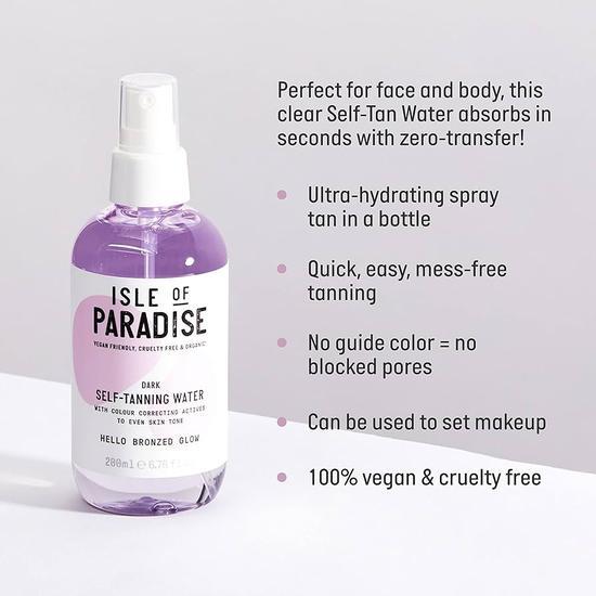 Isle of Paradise Self Tanning Water Light
