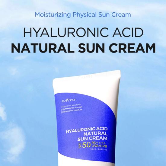Isntree Hyaluronic Acid Natural Sun Cream 50ml