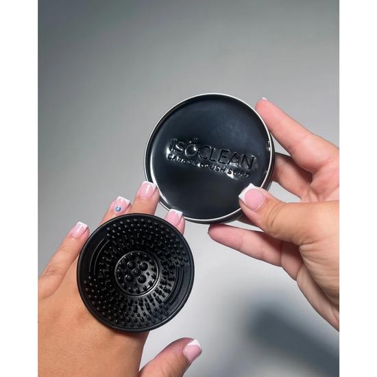 ISOCLEAN Carbon Makeup Brush Cleaning Soap & Large Micro Fibre Towel