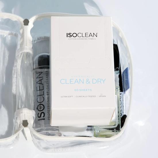 ISOCLEAN Cotton Cleansing Towels Pack of 25