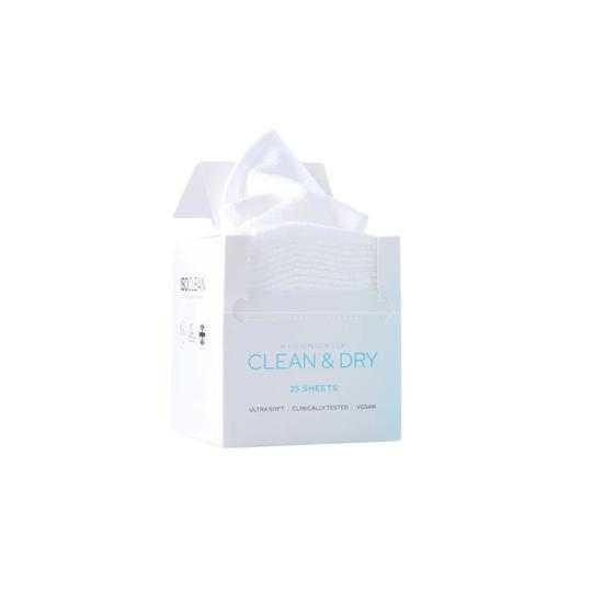 ISOCLEAN Cotton Cleansing Towels Pack of 25