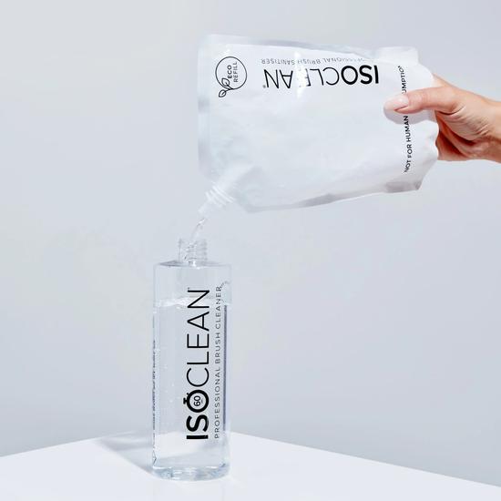ISOCLEAN Makeup Brush Cleaner Eco Refill Pouch 165ml