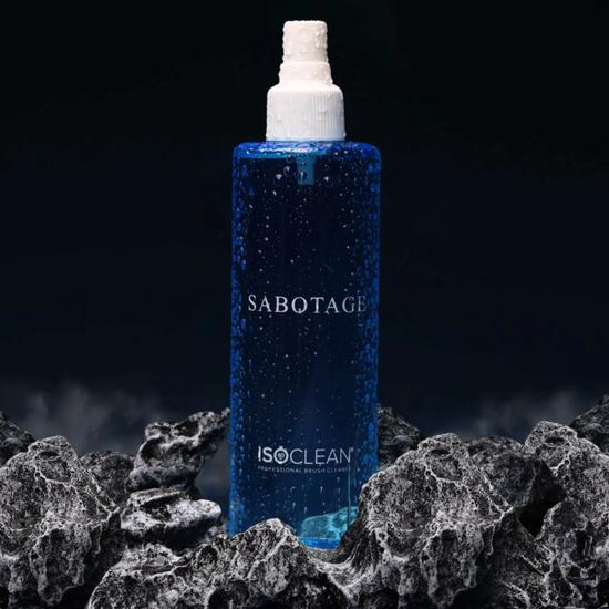 ISOCLEAN 'Sabotage' Scented Makeup Brush Cleaner + Mini Microfibre Towel 275ml