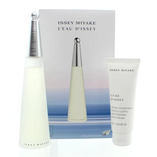 Issey Miyake L'Eau D'Issey Pour Femme Eau De Toilette Women's Gift Set Spray With Body Lotion