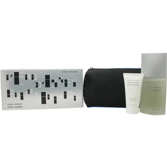 Issey Miyake L'Eau D'Issey Pour Homme Eau De Toilette Gift Set 75ml EDT + 50ml Shower Gel
