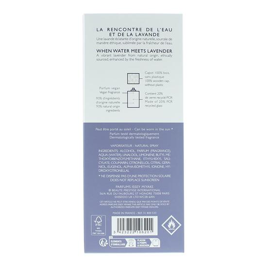Issey Miyake L'Eau D'Issey Pour Homme Solar Lavender Eau De Toilette Intense For Him 50ml