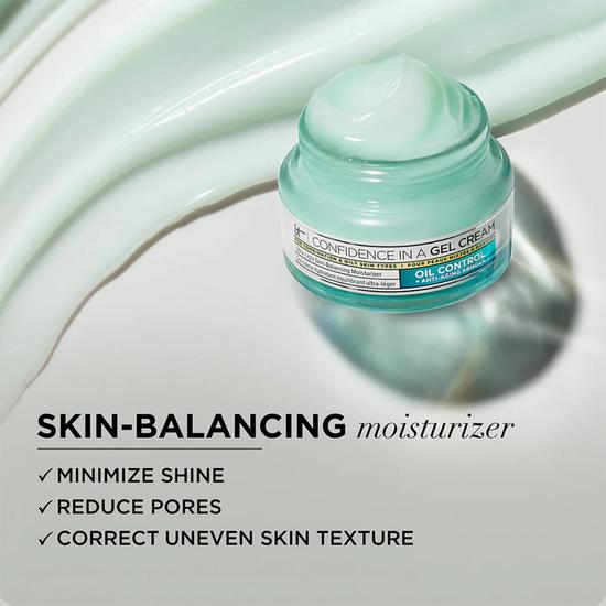 IT Cosmetics Confidence In A Gel Cream Oil Control Moisturiser 60ml