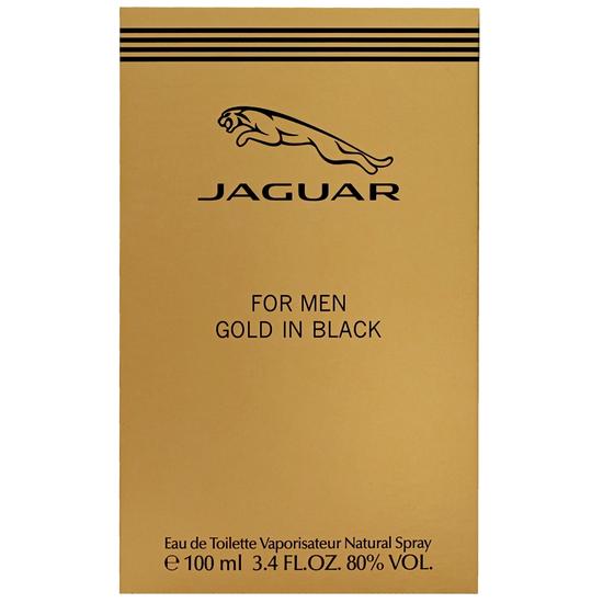 Jaguar Gold In Black Eau De Toilette 100ml