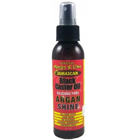 Jamaican Mango and Lime Black Castor Oil Silicone Free Argan Shine 118.5ml