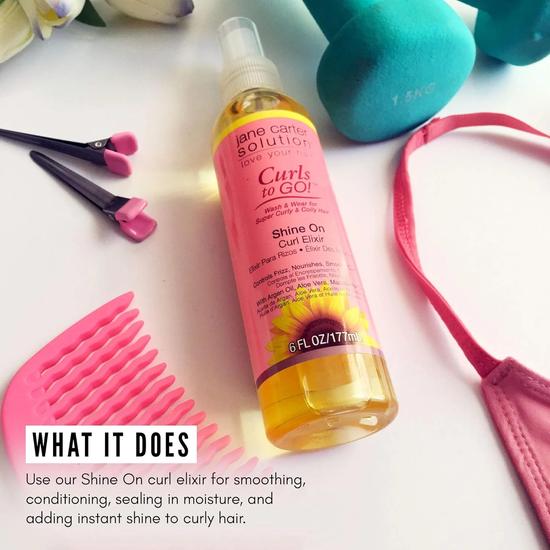 Jane Carter Solution Curls To Go Shine On Curl Elixir 177ml