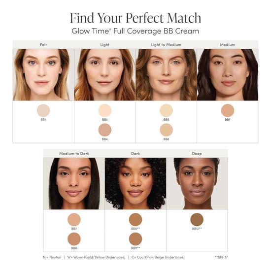 Jane Iredale Glow Time Full Coverage Mineral BB Cream SPF 25 BB1