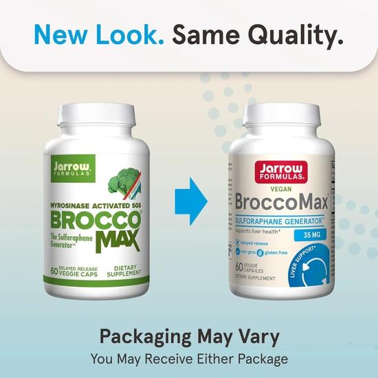 Jarrow Formulas BroccoMax Vegicaps 60 Vegicaps