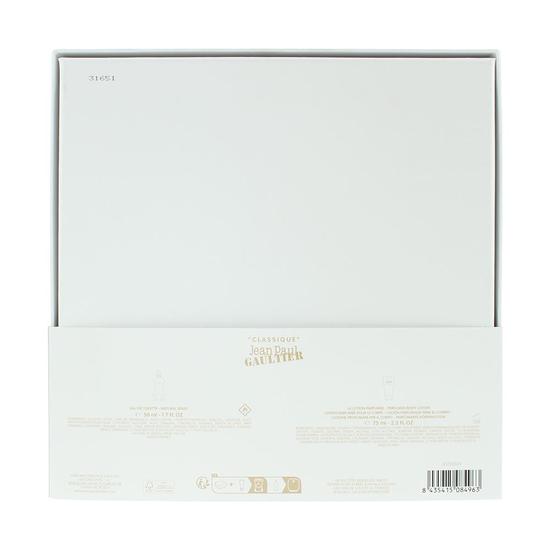 Jean Paul Gaultier Classique Eau De Toilette Gift Set 50ml EDT + 75ml Body Lotion