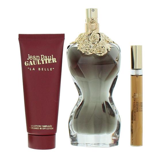 Jean Paul Gaultier La Belle Eau De Parfum 100ml, 10ml + Body Lotion 75ml Gift Set 100ml