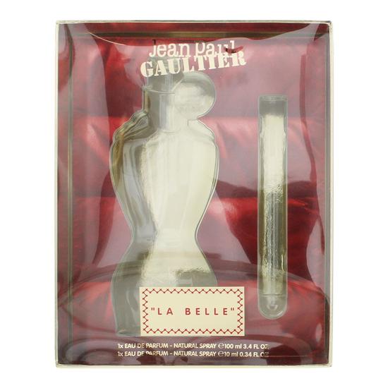 Jean Paul Gaultier La Belle Eau De Parfum 100ml + Eau De Parfum 10ml Gift Set FOR Her 100ml