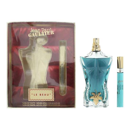 Jean Paul Gaultier Le Beau Eau De Toilette 125ml + Eau De Toilette 10ml Gift Set For Him 125ml