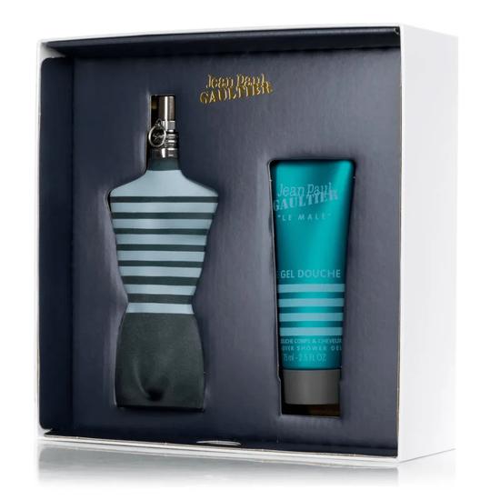 Jean Paul Gaultier Le Male Eau De Toilette Men's Gift Set Spray With Shower Gel 75ml