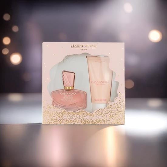 Jeanne Arthes Cassandra Rose Intense Gift Set 100ml Eau De Parfum + 150ml Body Lotion