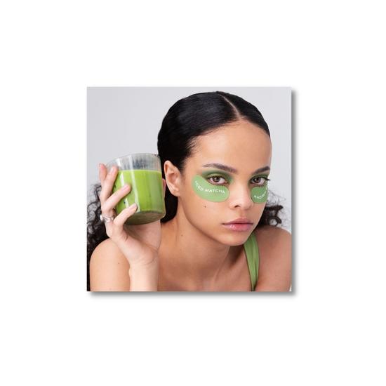 Jeumont Skin Iced Matcha Reuseable Under Eye Mask Single