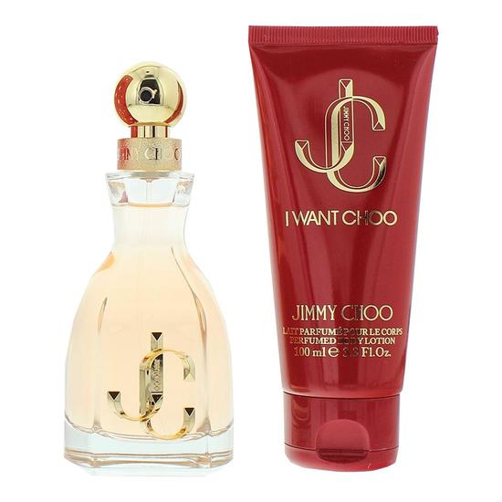 Jimmy Choo I Want Choo Eau De Parfum 60ml + Body Lotion 100ml Gift Set For Her 60ml