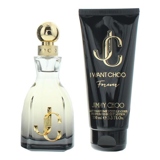 Jimmy Choo I Want Choo Forever Eau De Parfum 60ml + Body Lotion 100ml Gift Set 60ml