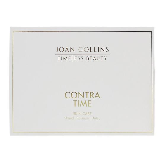 Joan Collins Contra Time Gift Set: Scrupulous Cleanser 50ml Rose Optimise Lotion 50ml Day Cream SPF 15 12ml Night Cream 12ml 4 Piece
