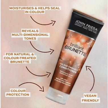 John Frieda Brilliant Brunette Colour Protecting Conditioner