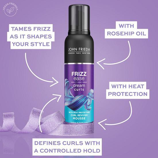 John Frieda Frizz Ease Dream Curls Curl Reviver Mousse 200ml