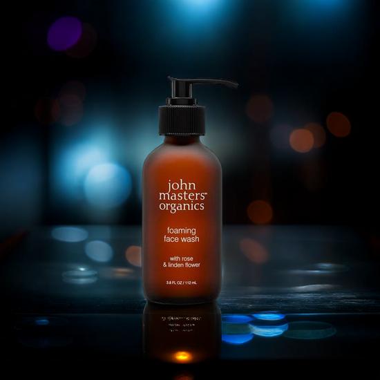 John Masters Organics Foaming Face Wash With Rose & Linden Flower 112ml
