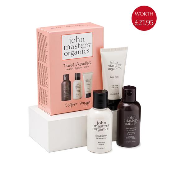 John Masters Organics Travel Essentials Box