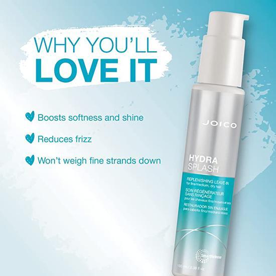Joico Hydra Splash Replenishing Leave-In For Fine-Medium, Dry Hair 100ml