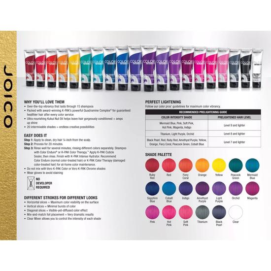 Joico Vero K-PAK Colour Intensities Semi-Permanent Hair Dye Titanium