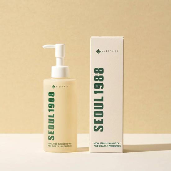 K-Secret SEOUL 1988 Cleansing Oil : Pine Cica 1% + Probiotics