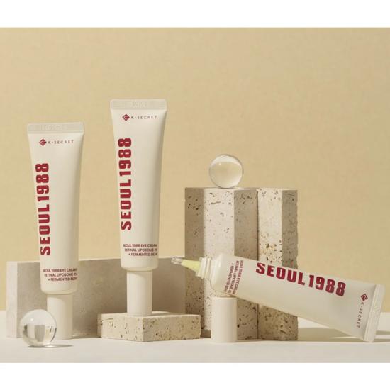 K-Secret SEOUL 1988 Eye Cream : Retinal Liposome 4% + Fermented Bean