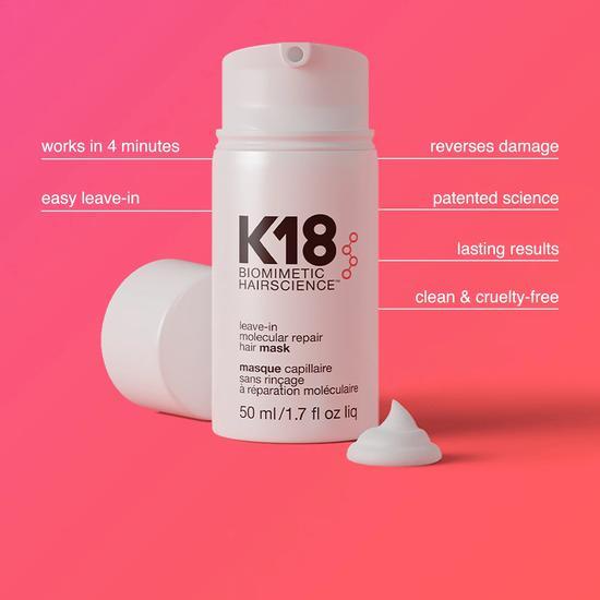 K18 Leave-In Molecular Repair Hair Mask 5ml