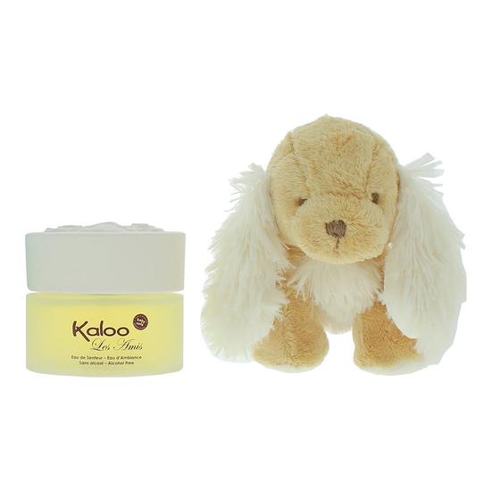 Kaloo Les Amis Puppy Set & Scented Water Alcohol Free 100ml