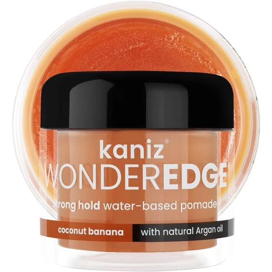 Kaniz Wonder Edge Coconut Banana Scent Strong Hold Water Based Pomade 120ml