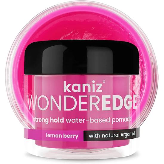Kaniz Wonder Edge Lemon Berry Scent Strong Hold Water Based Pomade 120ml