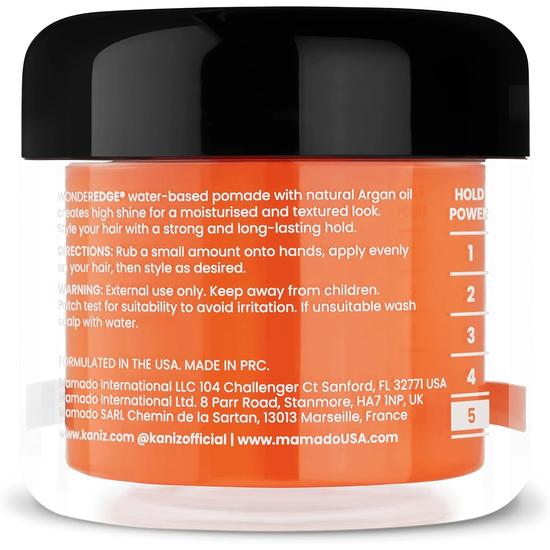 Kaniz Wonder Edge Pineapple Scent Strong Hold Water Based Pomade 120ml